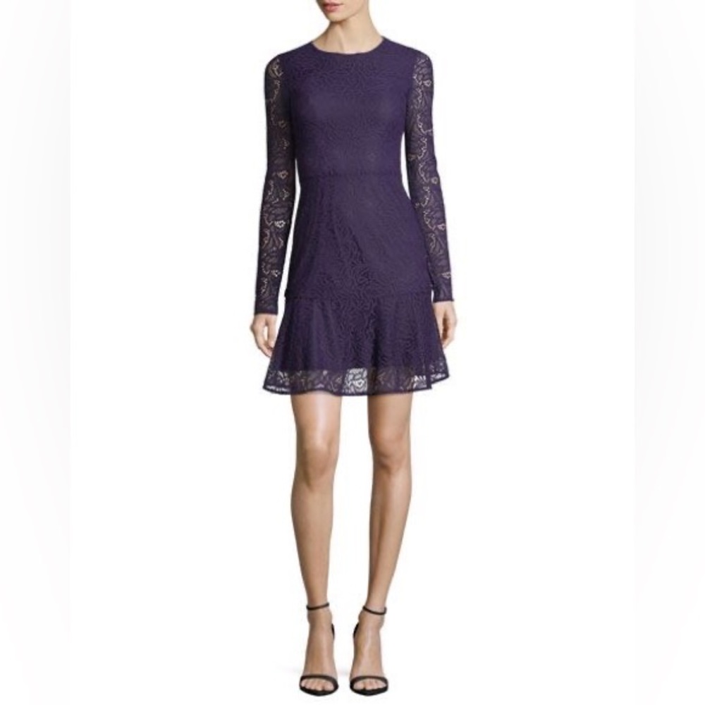 Michael Kors Arabesques Floral Lace Dress Size 0